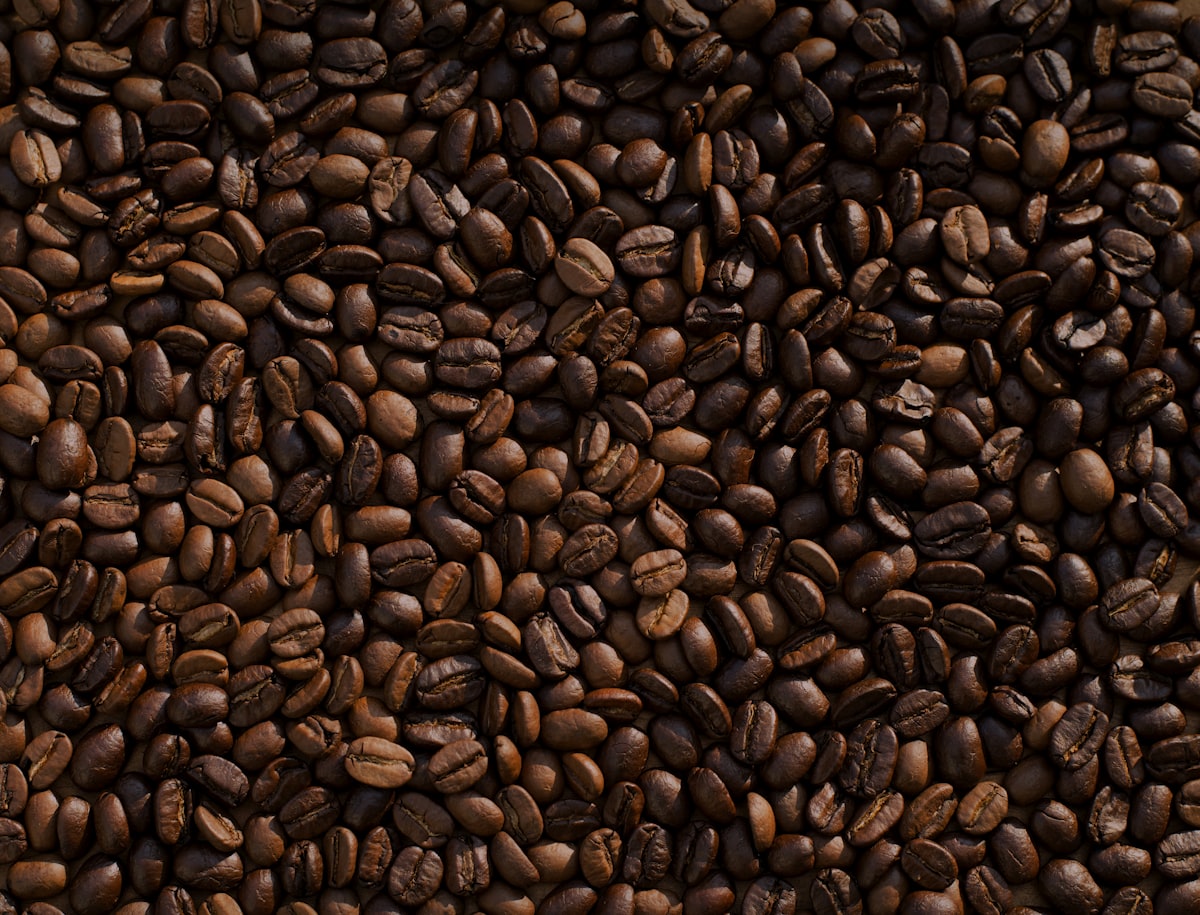 Coffee being poured, roastery detail