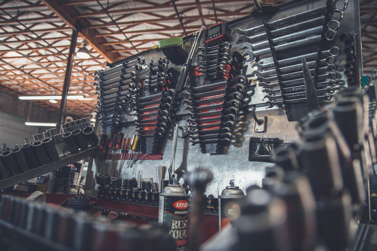 Ironside Garage auto repair website preview